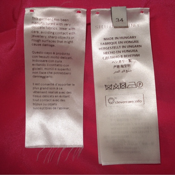 Stella McCartney bubble hem silk taffeta skirt - Picture 4 of 5